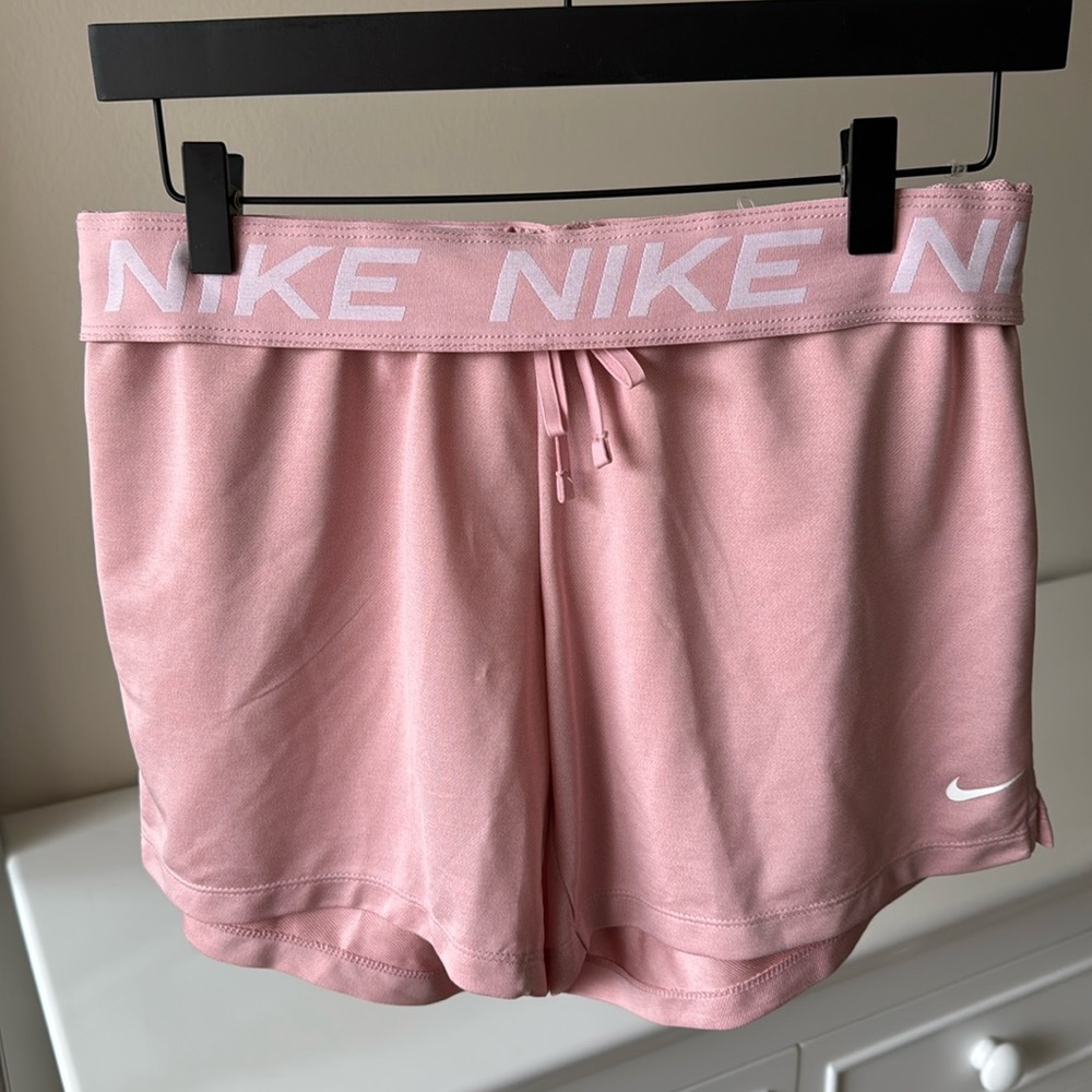 Pink Nike Dri-Fit Shorts